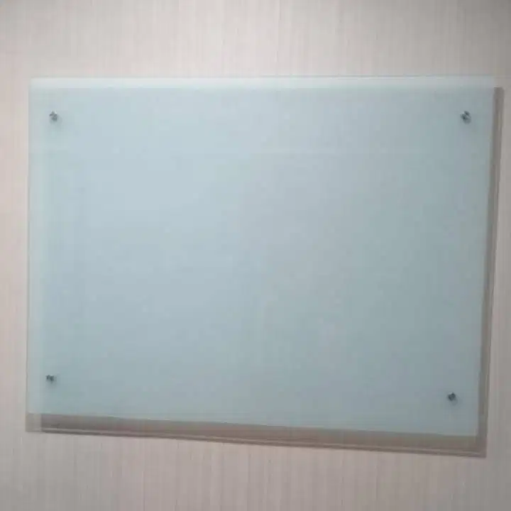 Glass whiteboard 100x200cm standing