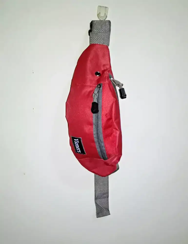 Tas Pinggang Pria Multipungsi, Oval, Slempang, 3 Warna Menarik