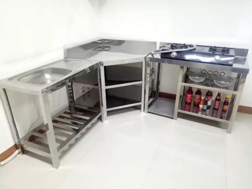 MEJA DAPUR STAINLESS