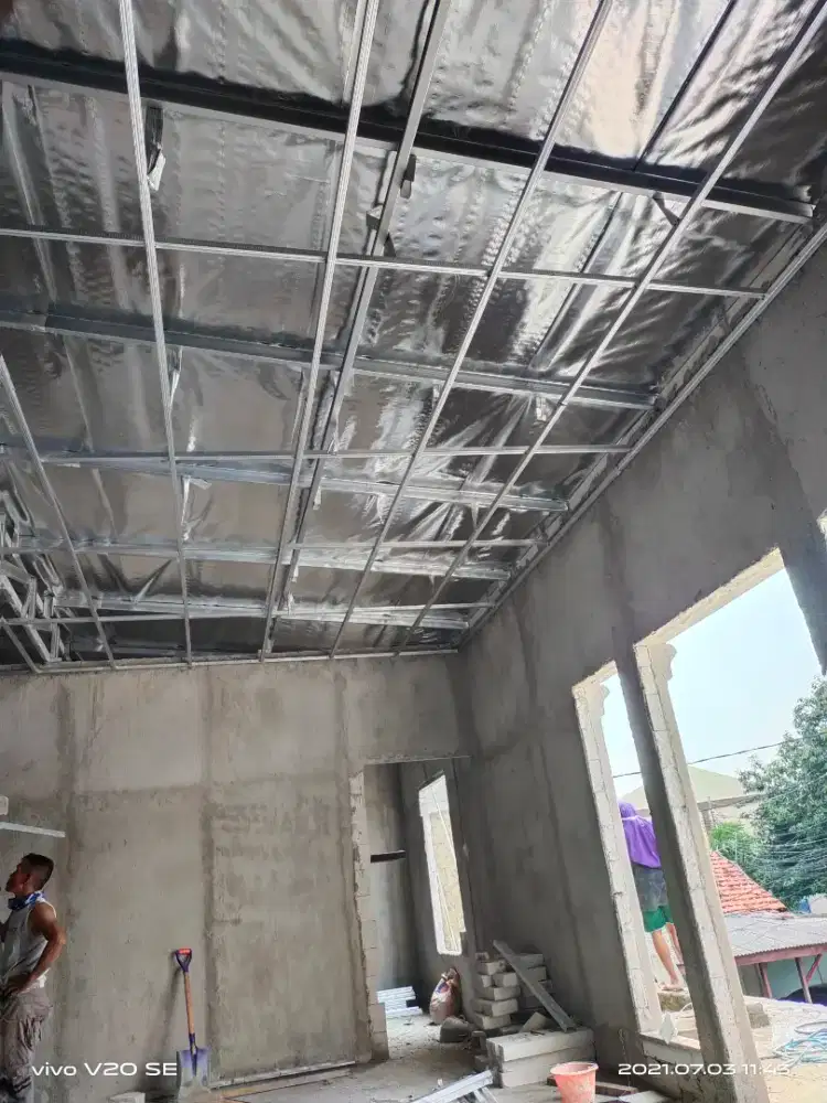 tukang atap baja ringan bangunan