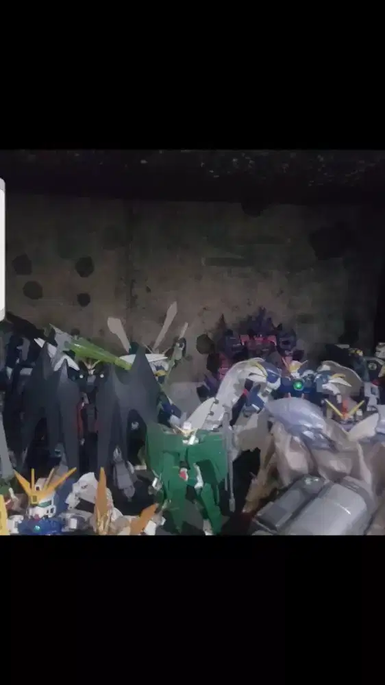 mainan gundam robot bandai asli tag ff  bts mcd