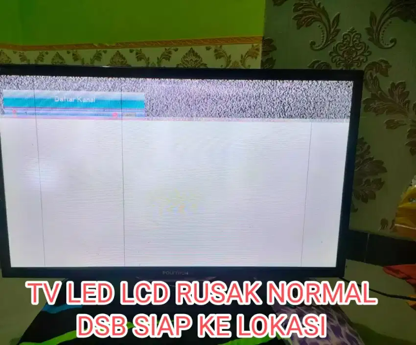 Terima tv led lcd tukar tambah jual belirusak dsb