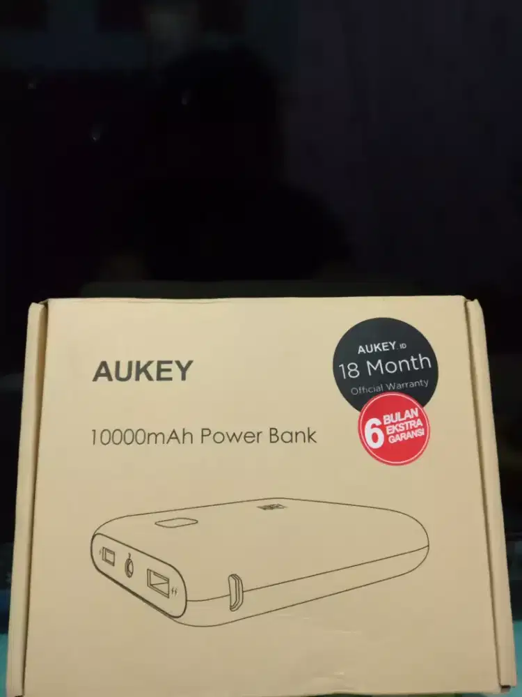Aukey Powerbank 10000mAh black - 500245 - SEGEL