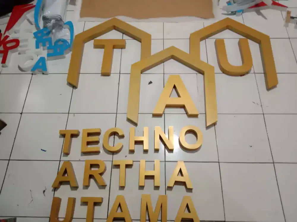 Huruf Timbul Custom Bandung