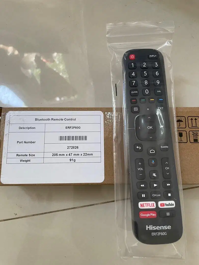 Remote TV Hisense ERF2F60G