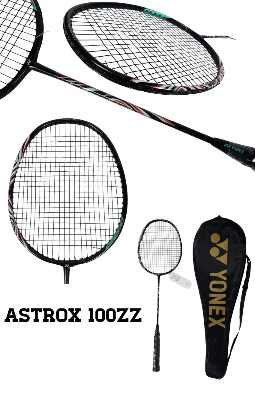 Raket Badminton Bulu Tangkis Senyawa Lentur Astrox 100ZZ