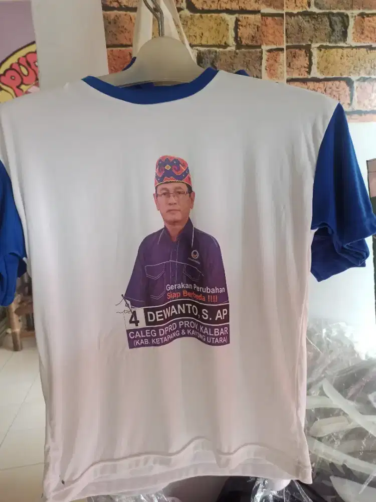 Bikin kaos kampanye dan promosi