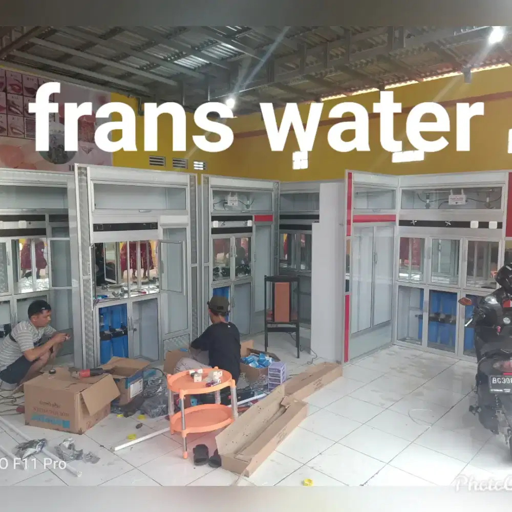 Mesin usaha depot isi ilang air minum