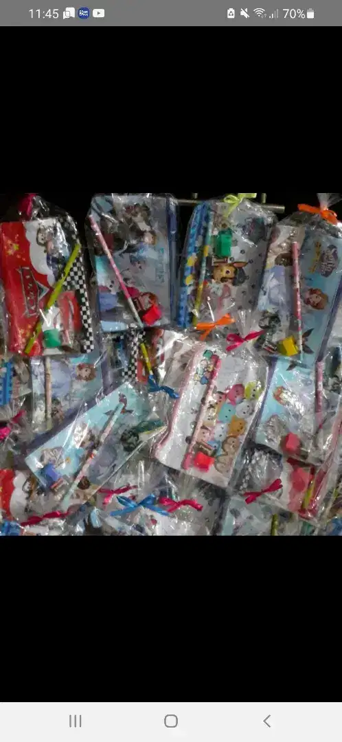 Paket goodiebag souvenir ultah anak