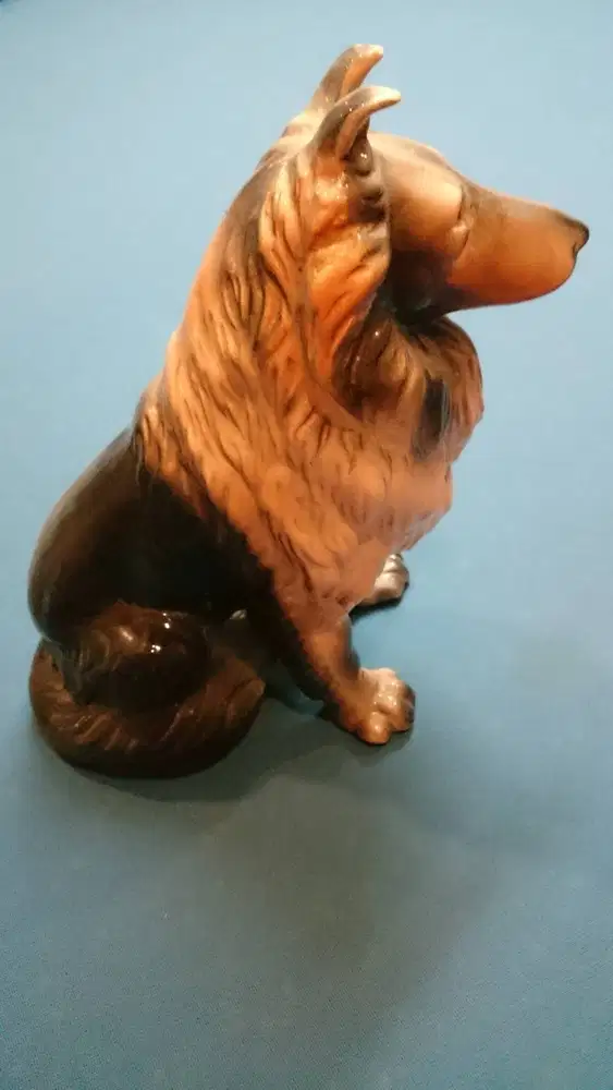 Patung Anjing Ras Keramik Dekorasi (A-200)