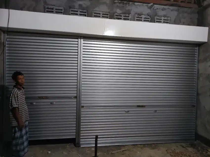 Rolling door super galvanis