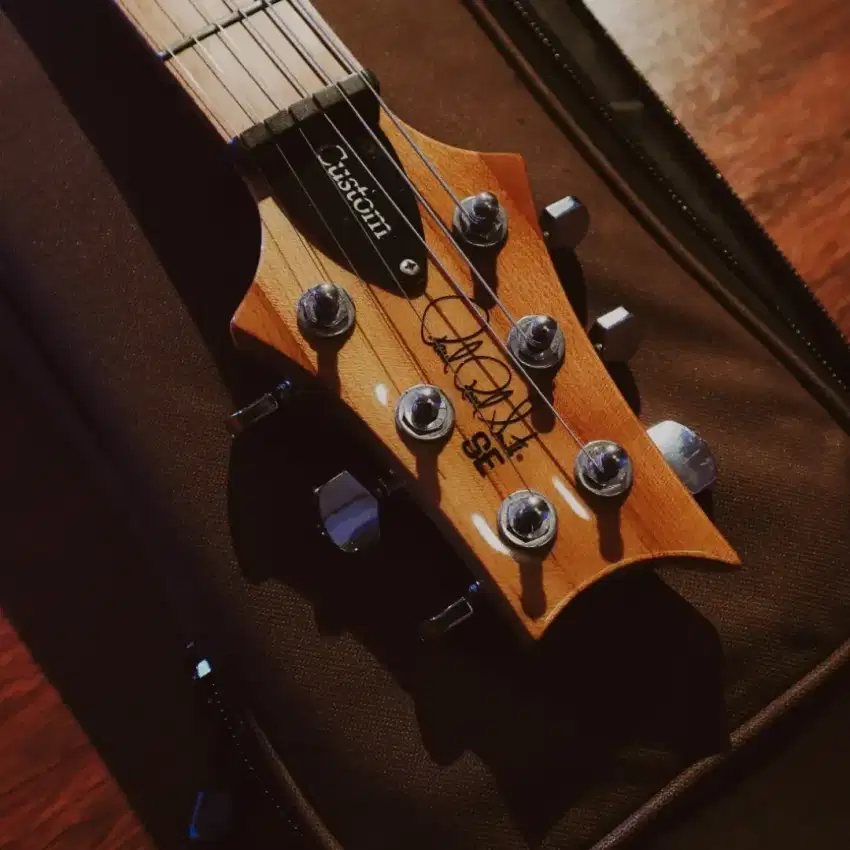 PRS SE Roasted Maple Trampas Green