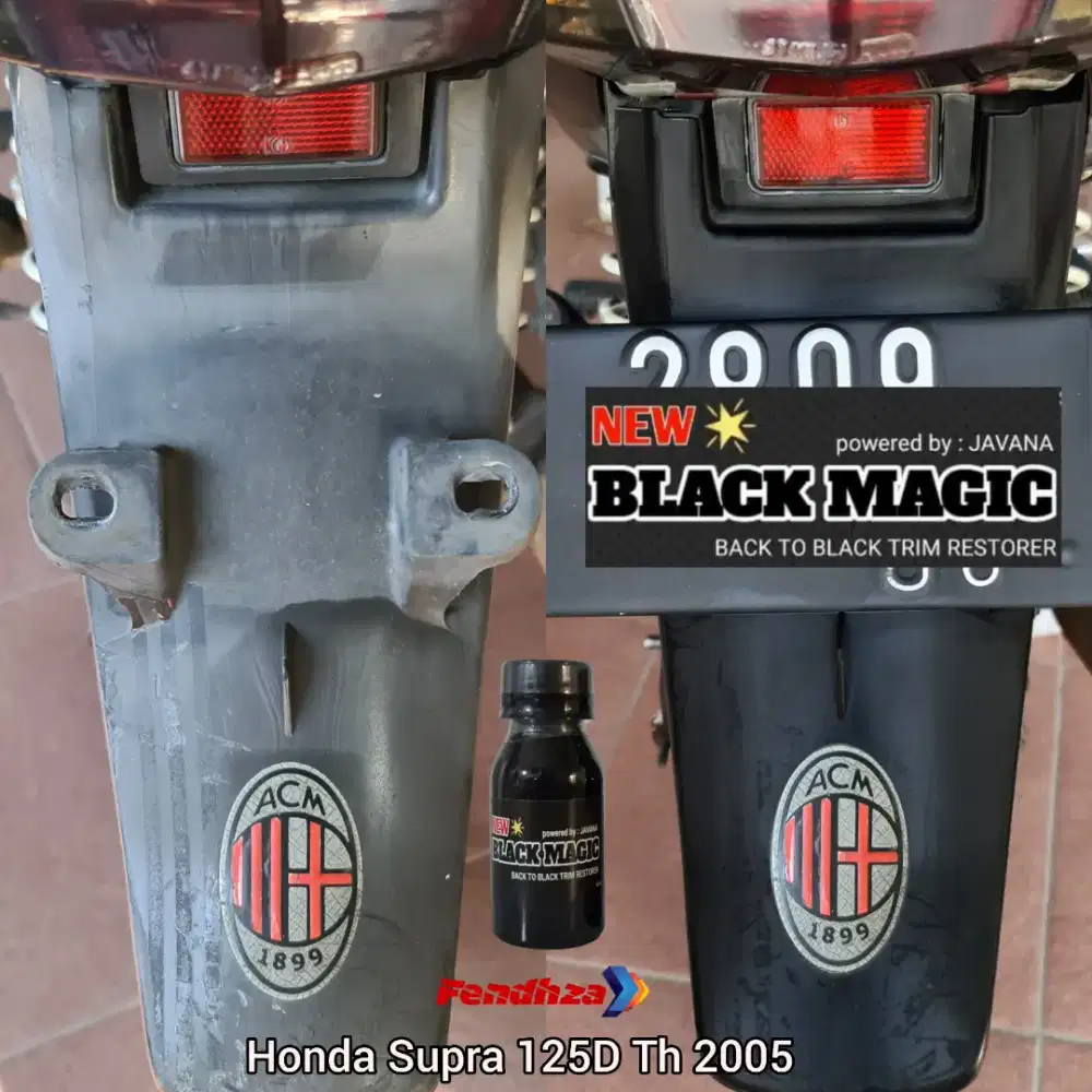 Black Magic 100ML Penghitam Trim Body Motor Mobil Dashboard Bumper dll