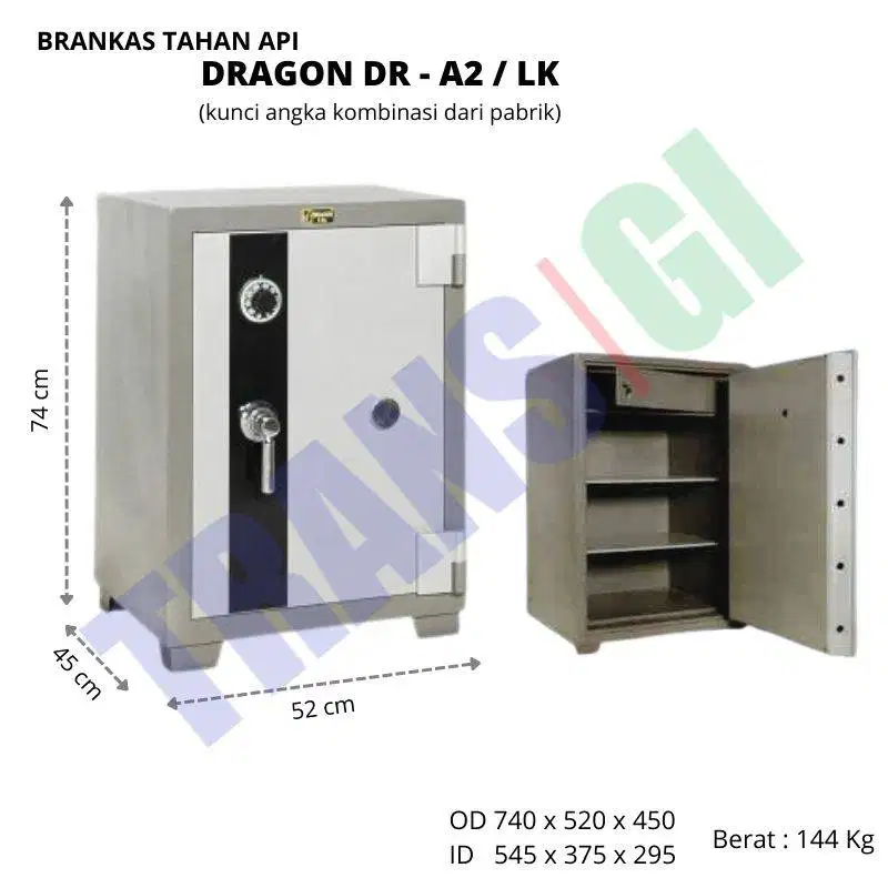 Brankas Tahan Api Dragon