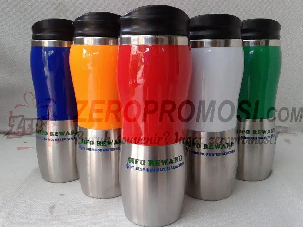 Tumbler Sport Stainless untuk souvenir kantor