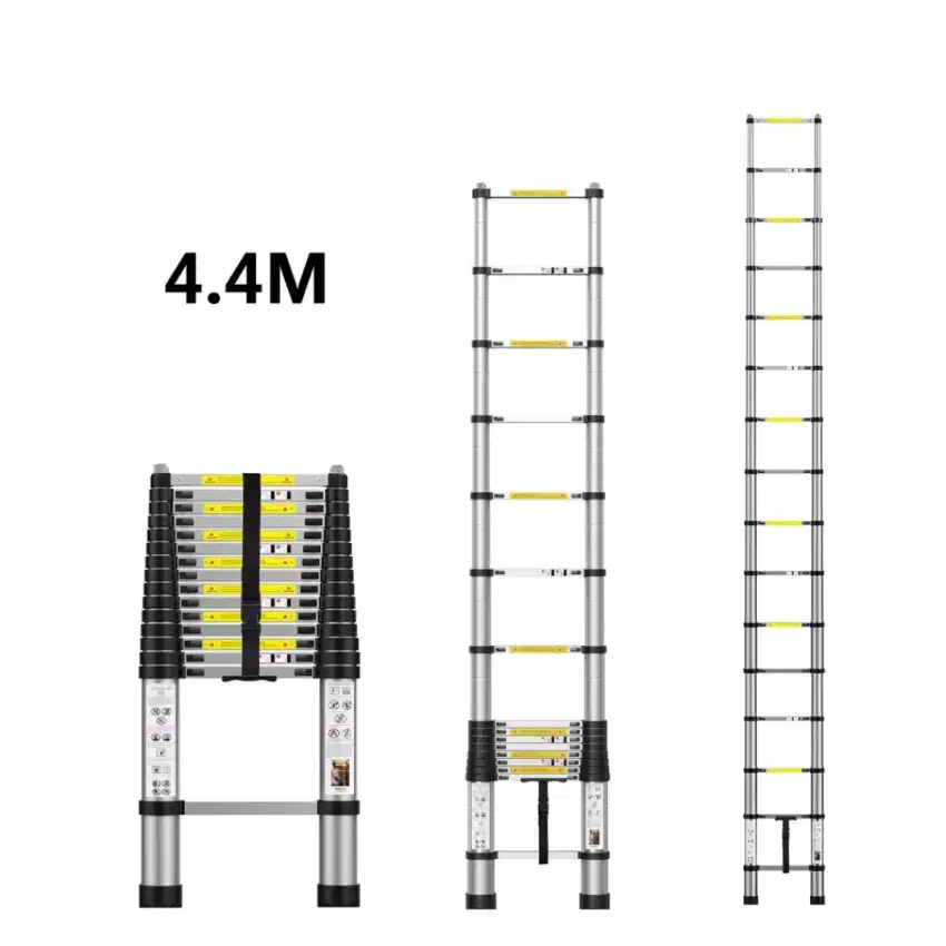 4,4 meter tangga lipat teleskopik aluminium