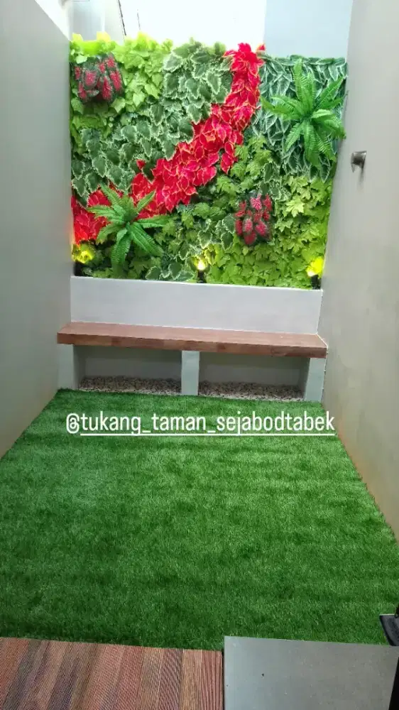 Pembuatan taman sintetis/jasa membuat taman