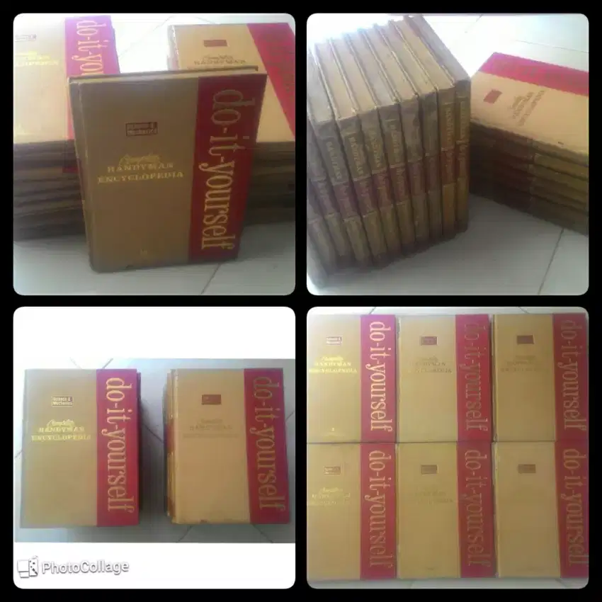 BUKU IMPORT ENCYCLOPEDIA DO IT YOUR SELF (1 PAKET/NEGO/COLLECTOR ONLY)