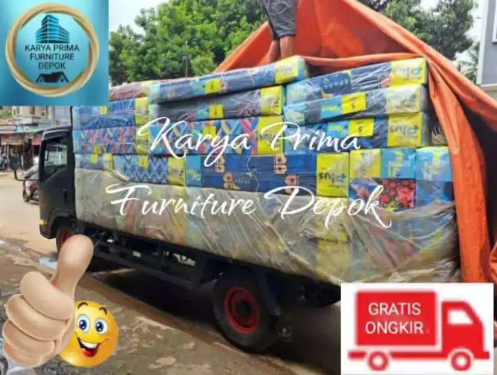Kasur Busa Super Inoac 120x200x15 Bonus Bantal 800rb free ongkir COD