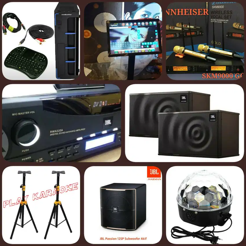 PAKET FULL SET KARAOKE JBL MK10 TERBARU ORI OGINAL