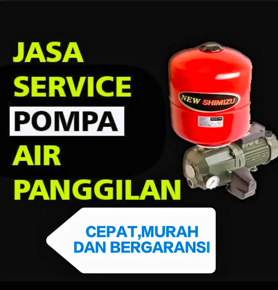 AHLI TUKANG POMPA AIR-SERVICE POMPA BOR SUMUR