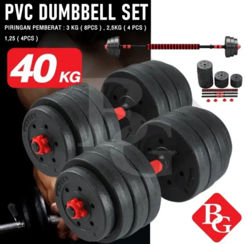 Dumbell Set PVC 40kg