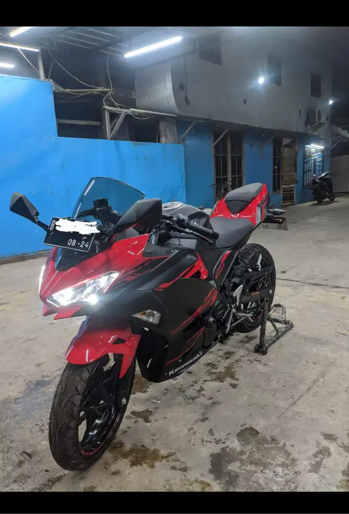 Ninja 250 ABS SE Red 2018 pemakaian 2019