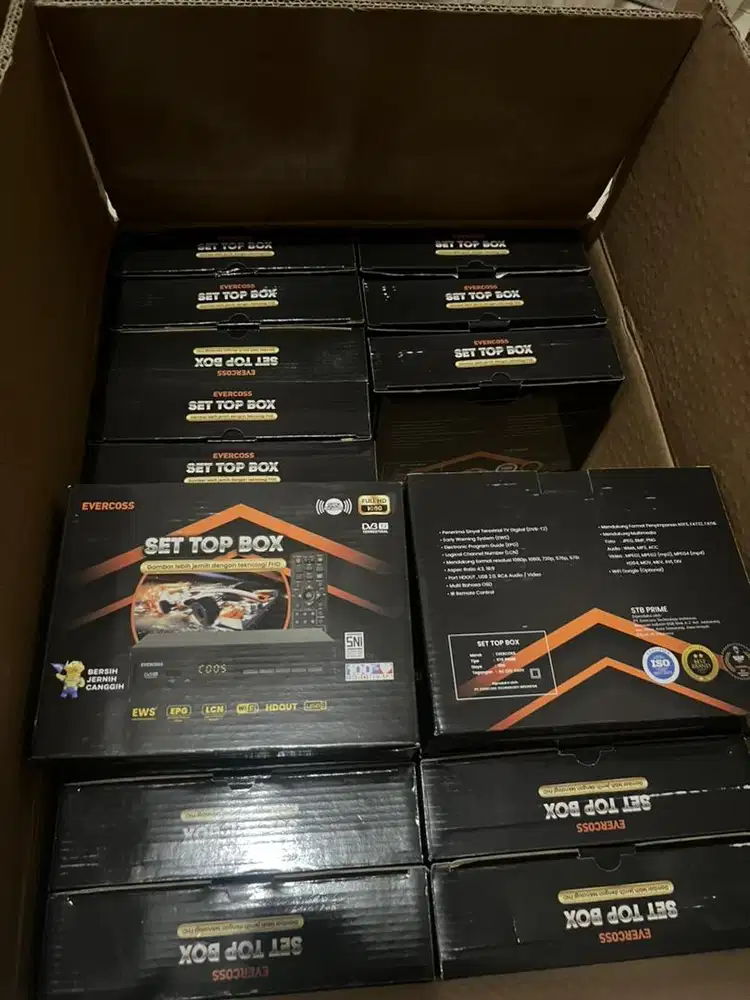 Antena digital STB SetTop Box Evercoss Evercross SNI GARANSI RESMI