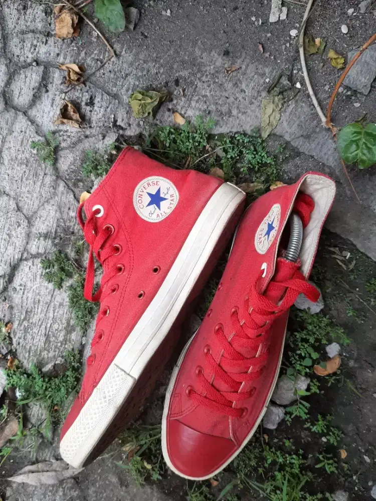 Converse CT As Hi Red Toe Cap