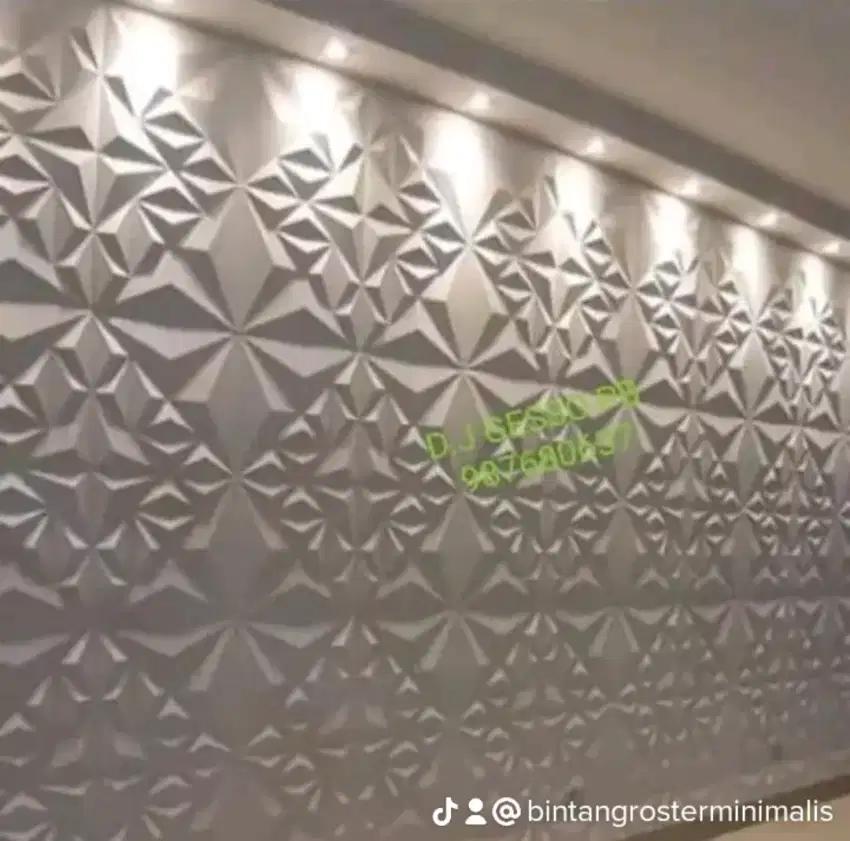 Jual wallpanel 3d beton