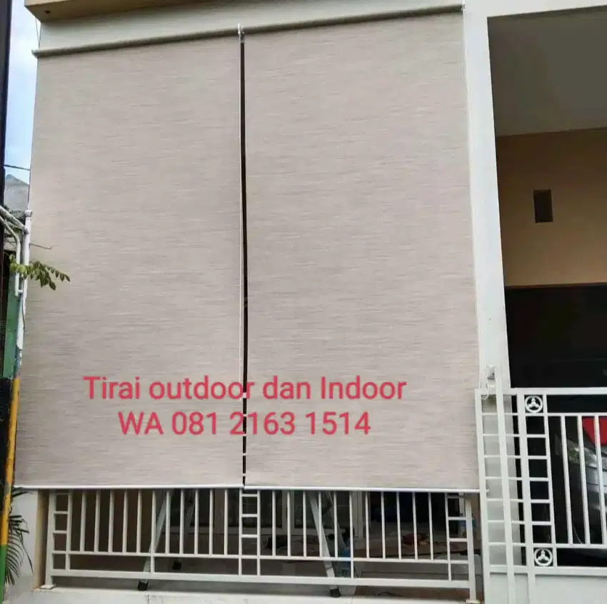 Tirai suntex outdoor dan tirai indoor termurah