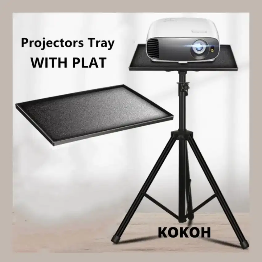 Bracket Standing Tripod Proyektor Stand Tripod Projector Adjustable