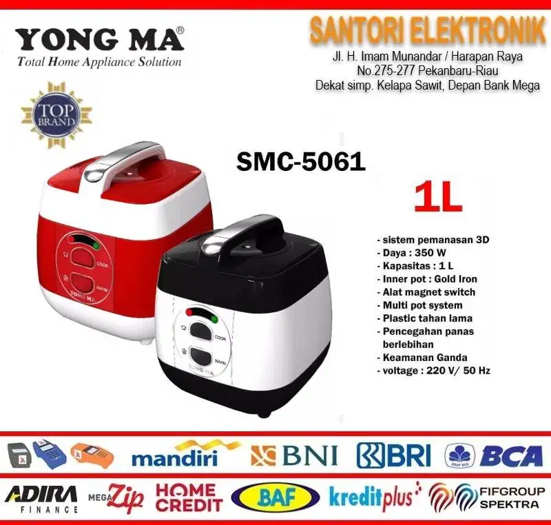 RICE COOKER YONGMA SMC-5061