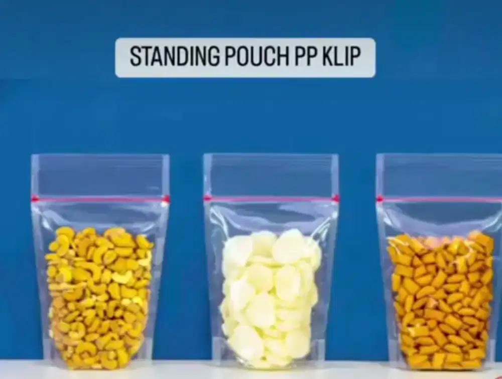 PLASTIK KLIP DAN STANDING POUCH MERK KLIP INDONESIA DAN ZIP IN