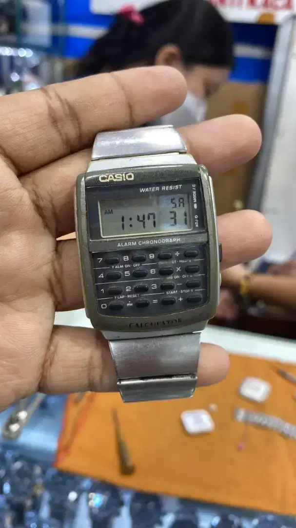 Jam casio calculator CA 506