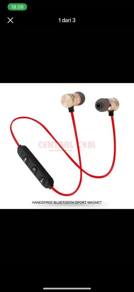 Handsfree bluetooth sportive