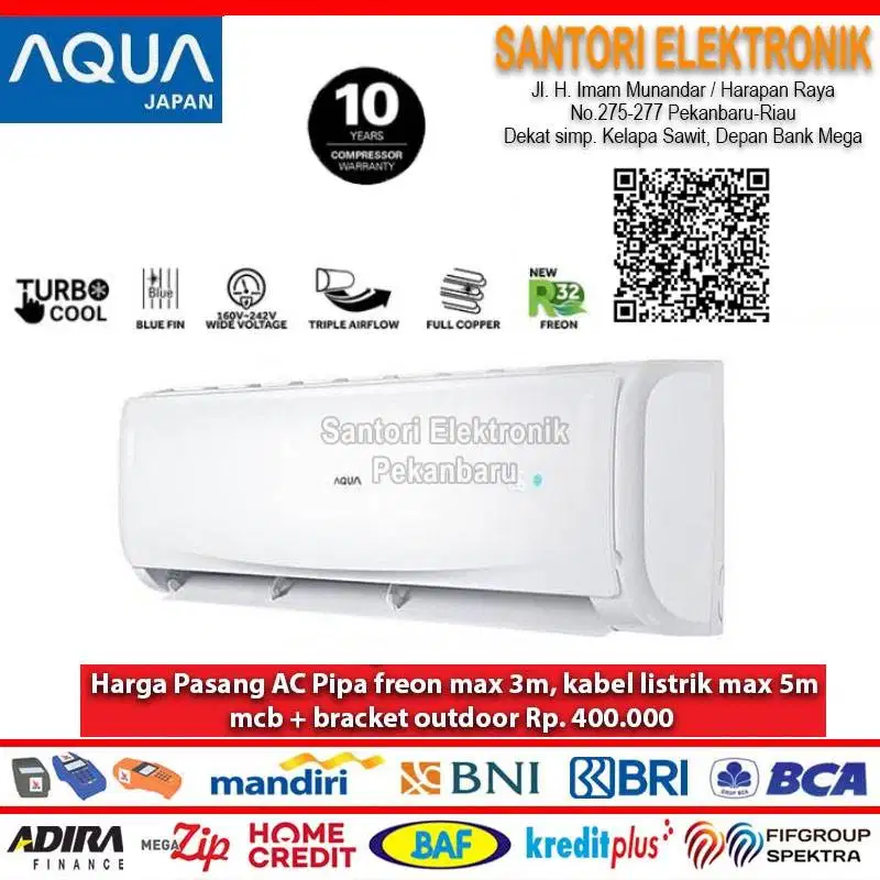 PROMO AC AQUA 0.5PK CASH KREDIT
