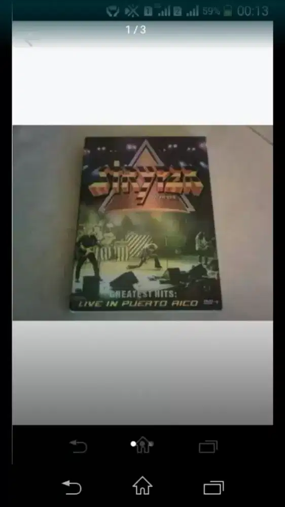 Dvd Rock - Stryper Greatest Hits live PuertoRico