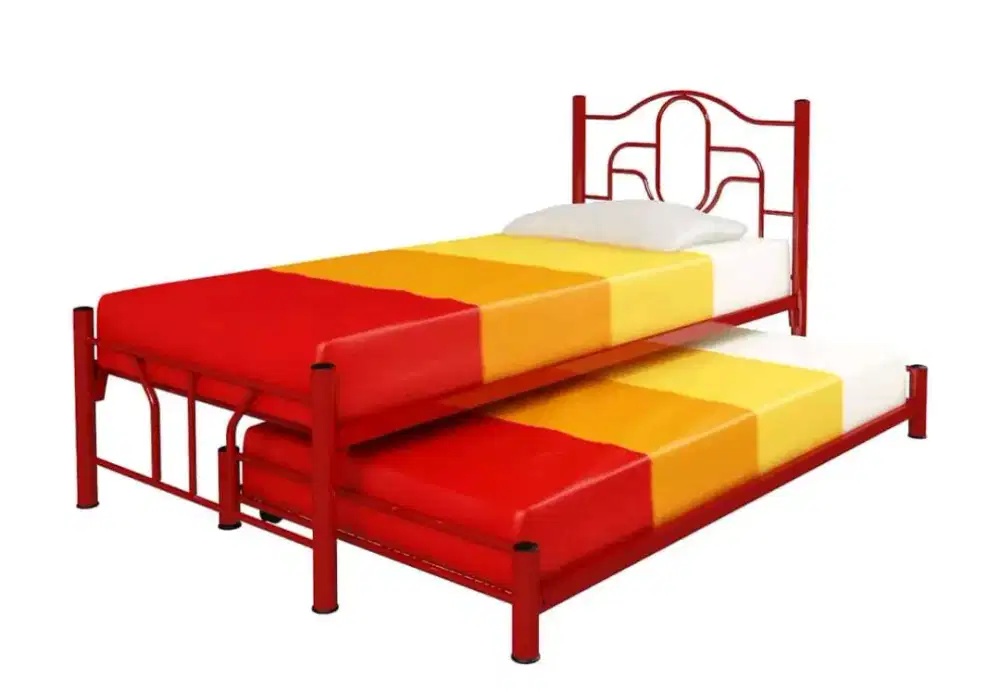 Ranjang sorong bahan besi