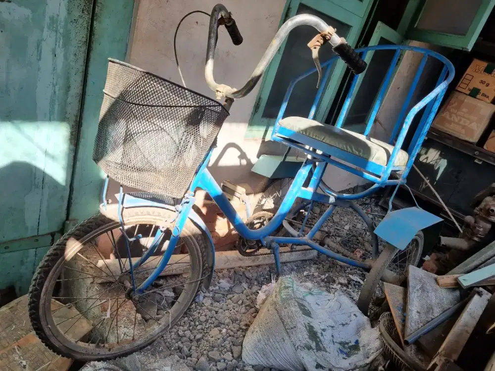 Sepeda roda tiga penyandang disabilitas