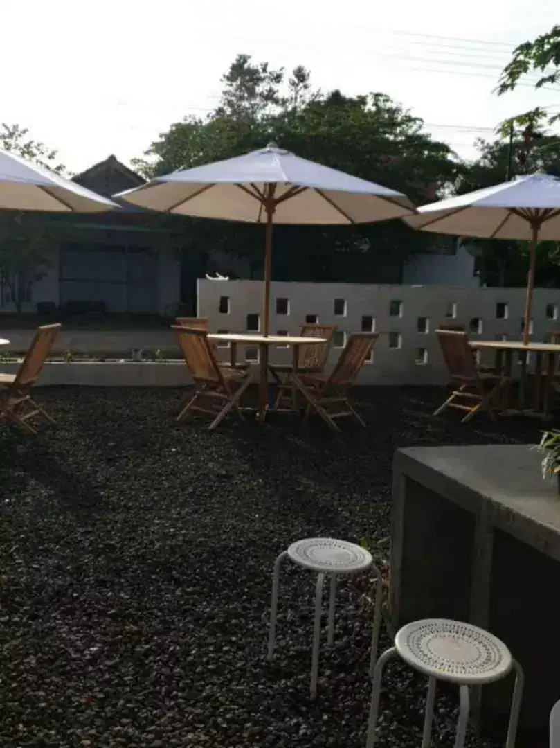 Meja cafe,meja taman,meja payung,kursi cafe,kursi lipat