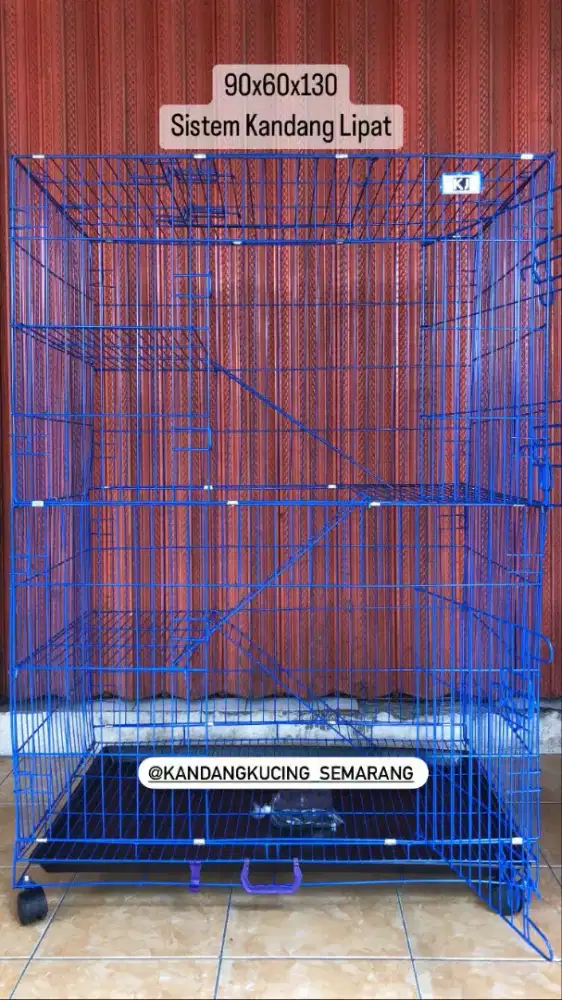 KANDANG KUCING LIPAT JUMBO TERBESAR