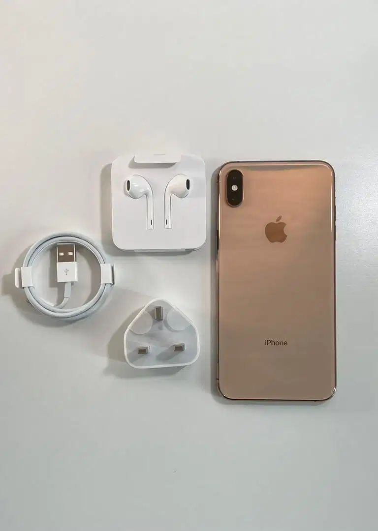 iPhone Xs Max, 256 gb, gold, HK Dual on