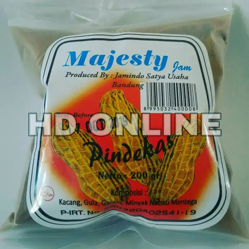 Selai kacang Majesty 24x200g