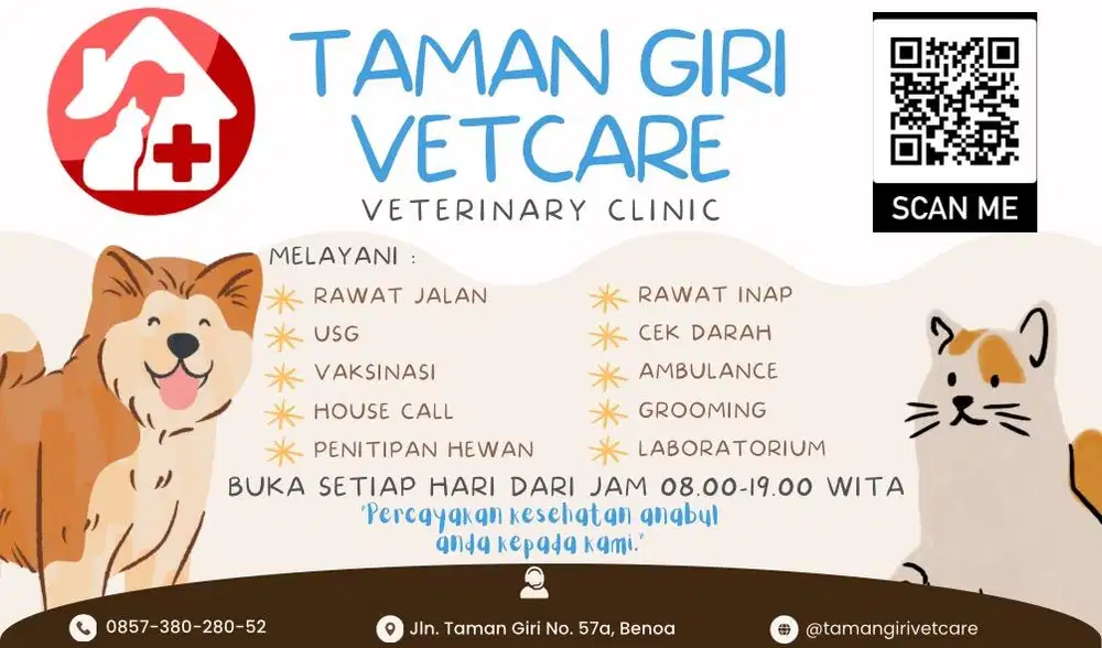 Dokter hewan bisa panggilan ke rumah dan ambulan di jimbaran nusa dua