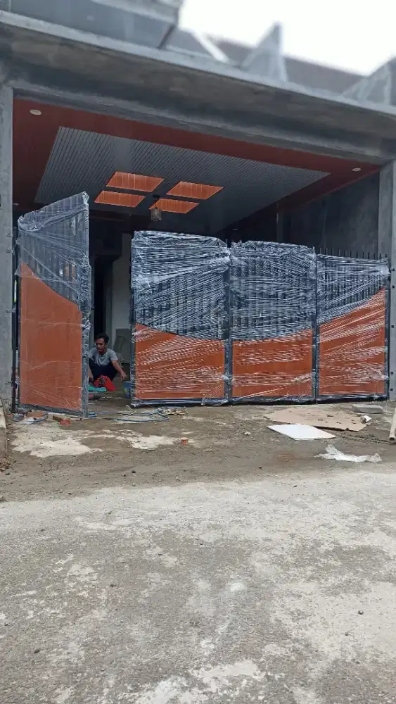 pagar lipat pintu tralis kanopy reling tangga balkon dll