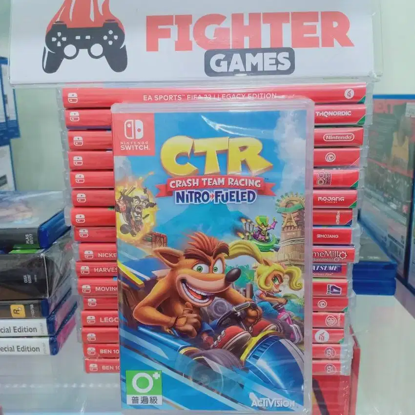 [NEW/BARU] CTR Kaset Nintendo Switch Crash Team Racing Nitro Fueled