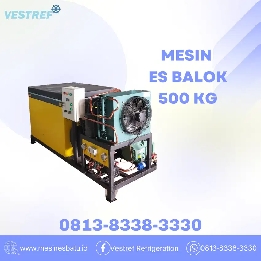 #Mesin Es Balok 500kg#Mesin Es#Mesin Es Batu#Mesin Es Kristal#