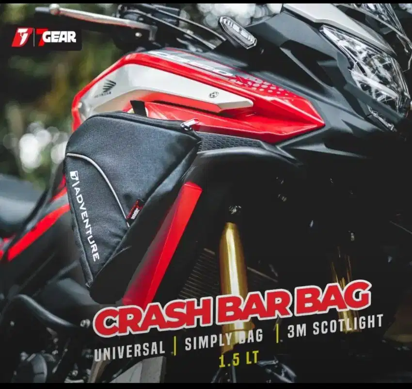 Tas CrashBar bag 7GEAR Tas Samping universal CB 150X KTM Versys