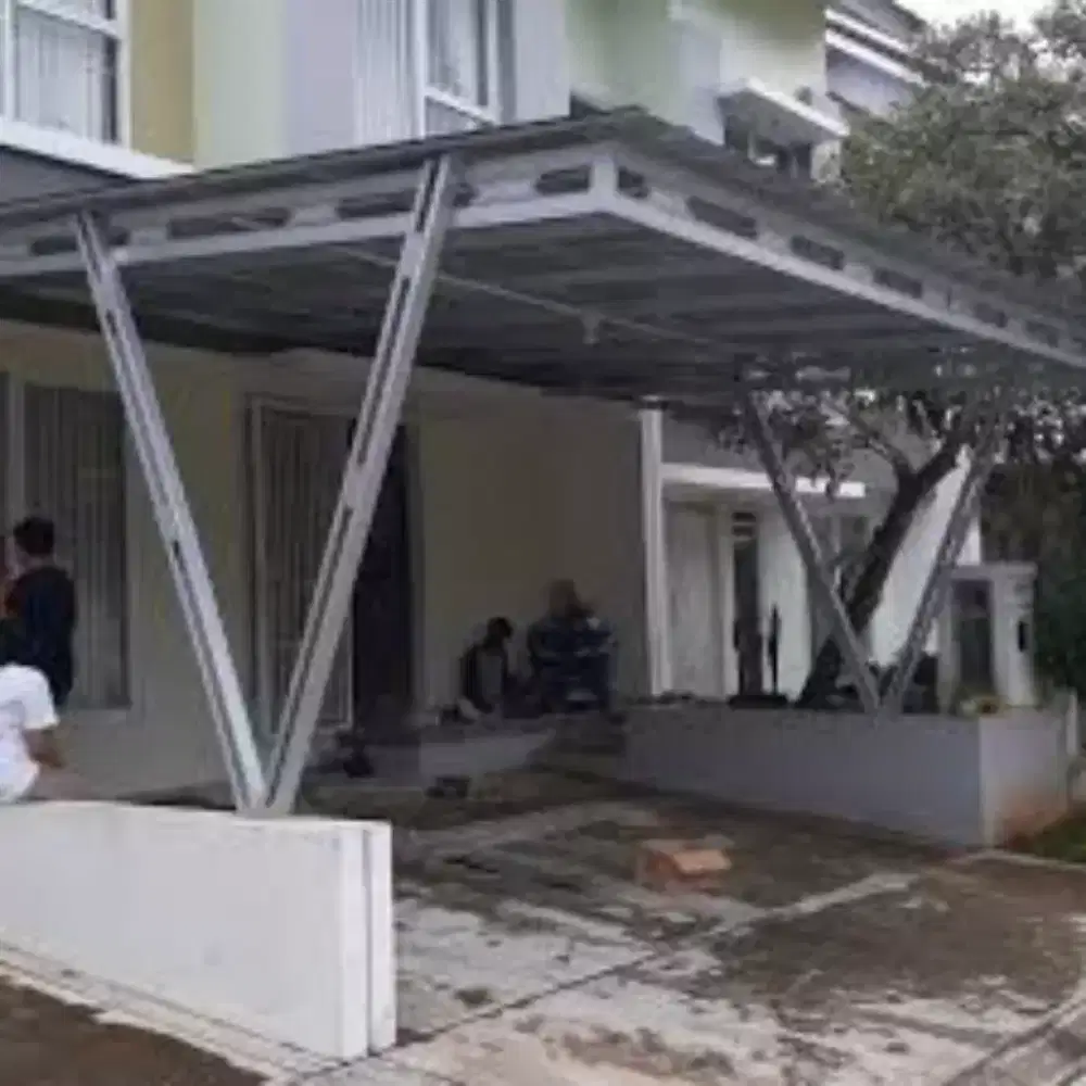 Kanopi baja ringan minimalis modern